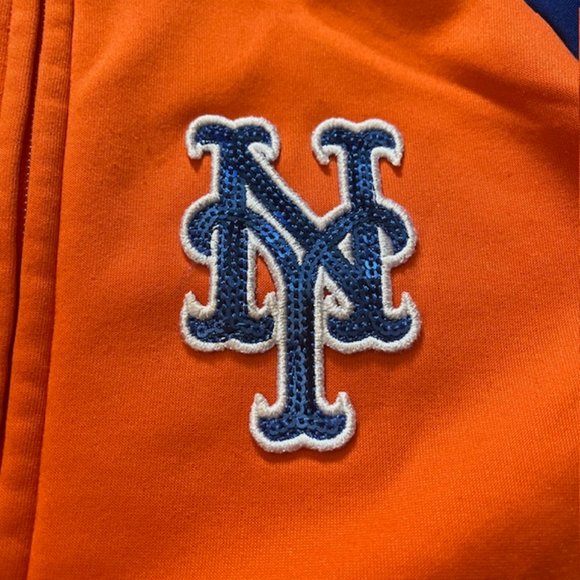 VICTORIA SECRET PINK NEW YORK METS FULL ZIP JACKET XS - Picture 2 of 6